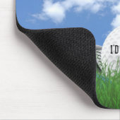 Tapis De Souris Boule d'or avec club en herbe (Coin)