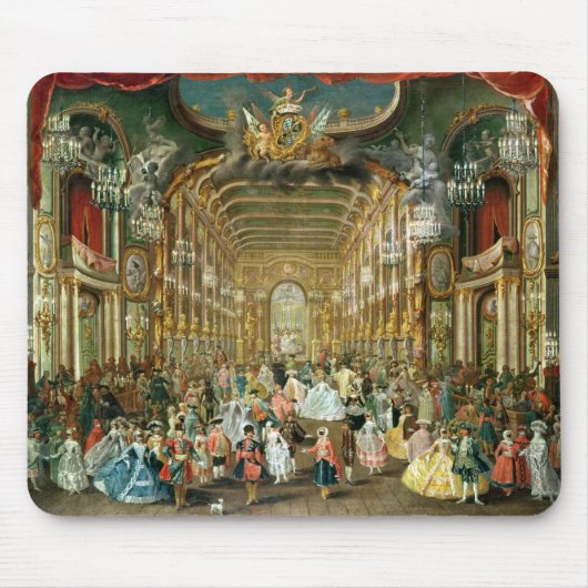 Tapis De Souris Boule masquée dans le Hoftheater, Bonn, 1754 (Devant)
