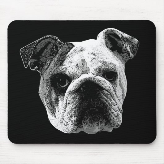 Tapis De Souris Bouledogue (Devant)
