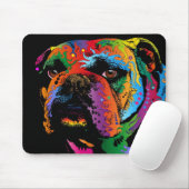 Tapis De Souris Bouledogue (Avec souris)