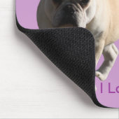 Tapis de souris Bouledogue français (Coin)