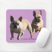 Tapis de souris Bouledogue français (Avec souris)