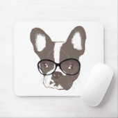 Tapis De Souris Bouledogue français élégant (Avec souris)