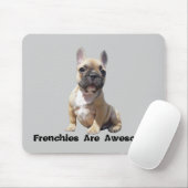Tapis De Souris Bouledogue français Mousepad (Avec souris)