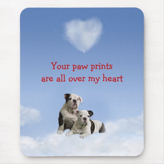 Tapis De Souris Bouledogue Mousepad (Devant)