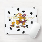 Tapis De Souris Bouledogue Mousepad des anges de Gulliver (Avec souris)