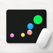 Tapis De Souris Boules colorées (Avec souris)