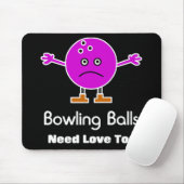 Tapis De Souris Boules de bowling (Avec souris)