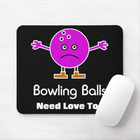 Tapis De Souris Boules de bowling (Avec souris)