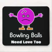 Tapis De Souris Boules de bowling (Devant)