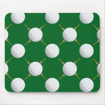 Boules de golf et Tee - shirts sur Green