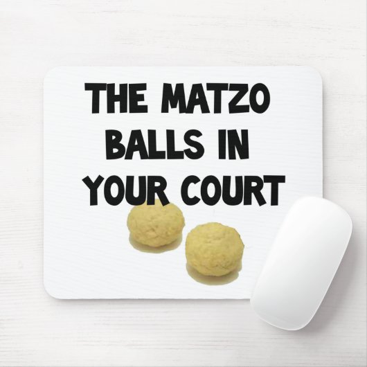 Tapis De Souris boules de matzoh (Avec souris)
