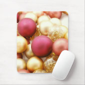 Tapis De Souris Boules de Noël (Avec souris)