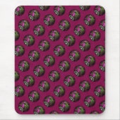 Tapis De Souris Boules de pelouse magenta, Mousepad (Devant)