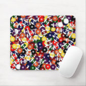 Tapis De Souris Boules de piscine Mousepad (Avec souris)