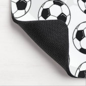 Tapis De Souris Boules de soccer Mousepad (Coin)