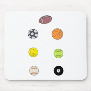 Tapis De Souris Boules de sport
