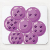 tapis de souris boules du dragon violet (Devant)