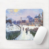 Tapis De Souris Boulevard Saint Denis Argenteuil par Claude Monet (Avec souris)