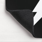 Tapis De Souris Boulon éclair blanc (Coin)