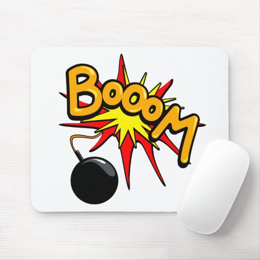 Tapis De Souris Boum ! (Avec souris)