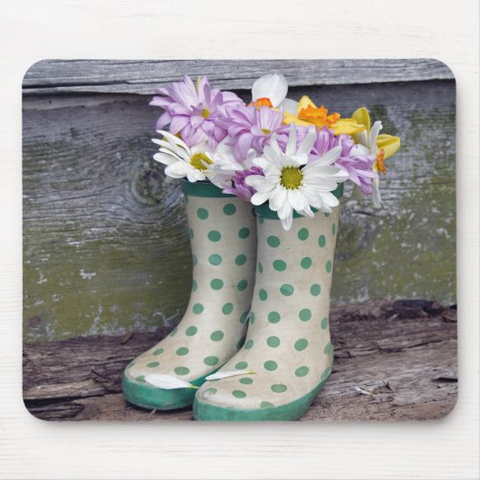 Tapis De Souris Bouquet à bottes (Devant)