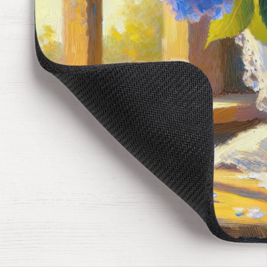 Tapis De Souris Bouquet Blue Hydrangea (Coin)