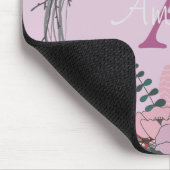 Tapis De Souris Bouquet de fleurs rose (Coin)