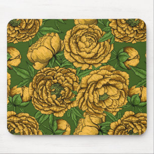 Tapis De Souris Bouquet de galets jaunes
