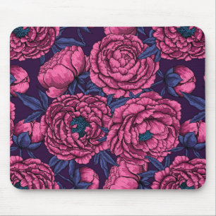 Tapis De Souris Bouquet de galets roses