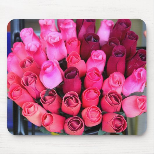 Tapis De Souris bouquet de mousepad rose (Devant)