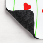 Tapis De Souris Bouquet des coeurs Mousepad (Coin)