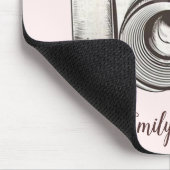 Tapis De Souris Bouquet floral avec caméra (Coin)