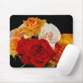 Tapis De Souris Bouquet rose (Avec souris)