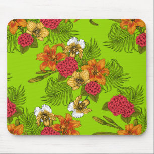 Tapis De Souris Bouquet tropical