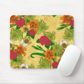 Tapis De Souris Bouquet tropical (Avec souris)