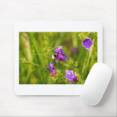 Tapis De Souris Bourdon en fleurs (Avec souris)