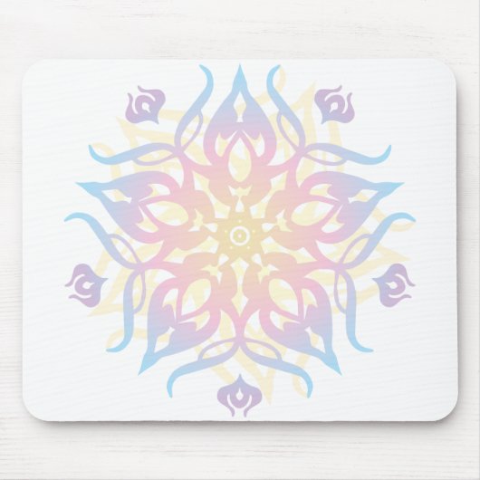 Tapis De Souris Bourse de Mandala Sprite (Devant)
