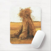 Tapis De Souris Bourses de blé dans un champ, van Gogh (Avec souris)