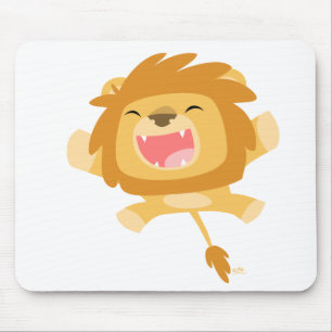 Tapis De Souris Bousepad de Lion rebondissant