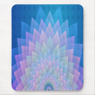 Tapis De Souris Bousepad moderne, coloré, rose, bleu