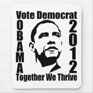 Tapis De Souris Bousepad OBAMA 2012