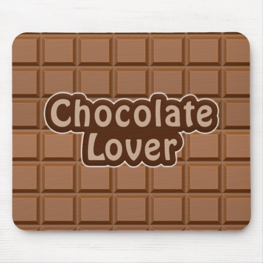 Tapis De Souris Bousepée d'ampoule au chocolat (Devant)