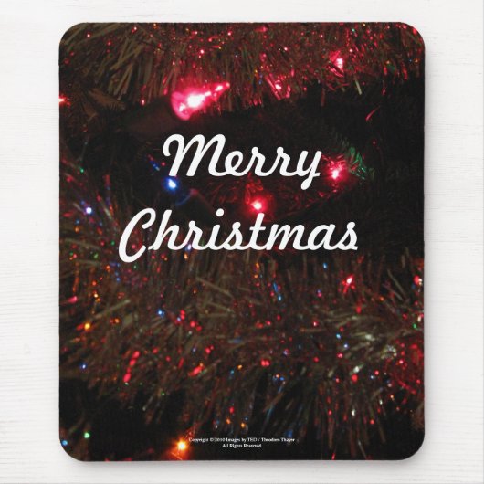 Tapis De Souris Bousepée de Noël (Devant)