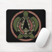 Tapis De Souris Bousepée plate à tête de geron (Avec souris)