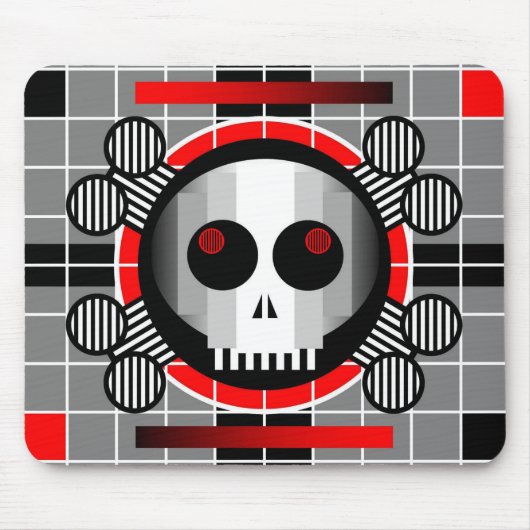 Tapis De Souris Bousepée TV crâne (Devant)