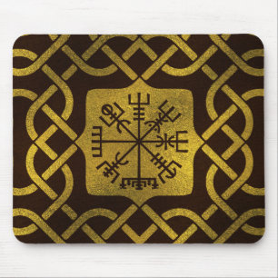 Tapis De Souris Boussole de navigation de Vegvisir - de Viking