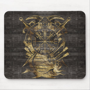 Tapis De Souris Boussole de navigation de Vegvisir - de Viking
