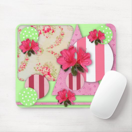Tapis De Souris Bouteille Azalea Mousepad (Avec souris)