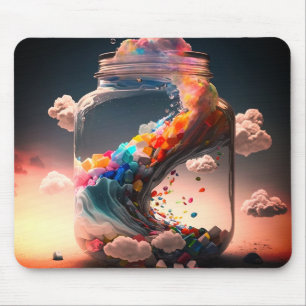 Tapis De Souris Bouteille d'Artsy